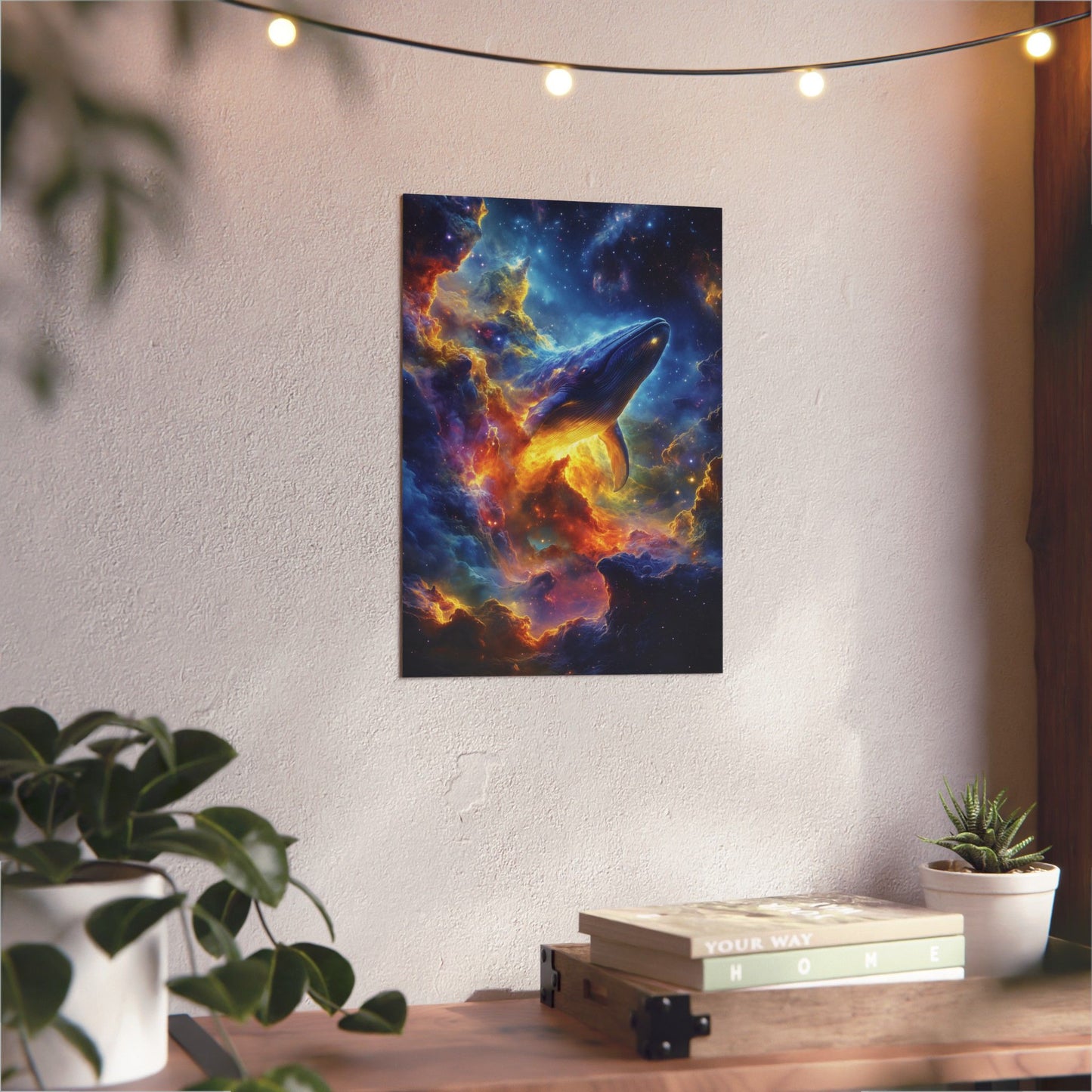Celestial Whale of the Cosmic Abyss