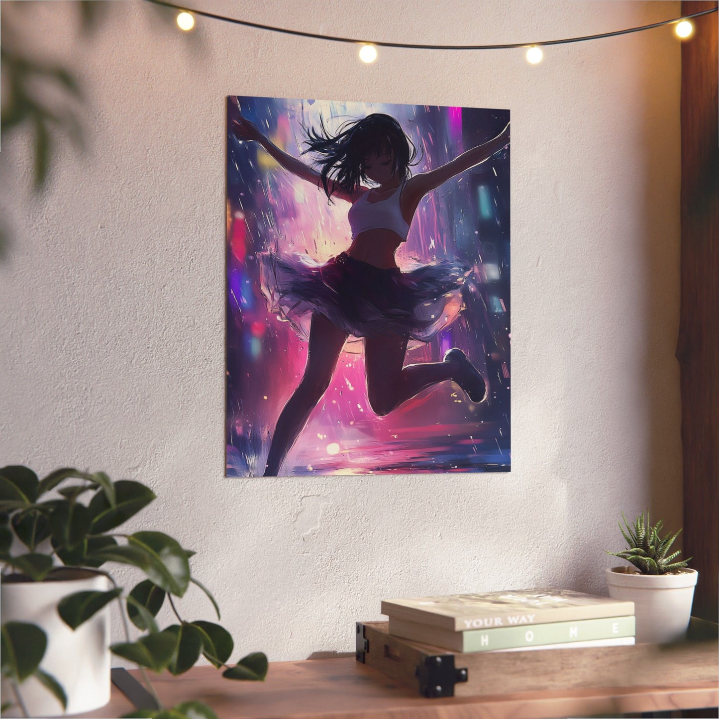 Rainfall Glow: The Joy Within