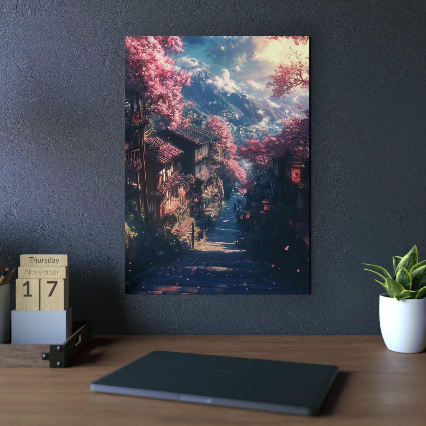 Mountain Glow: The Sakura Haven