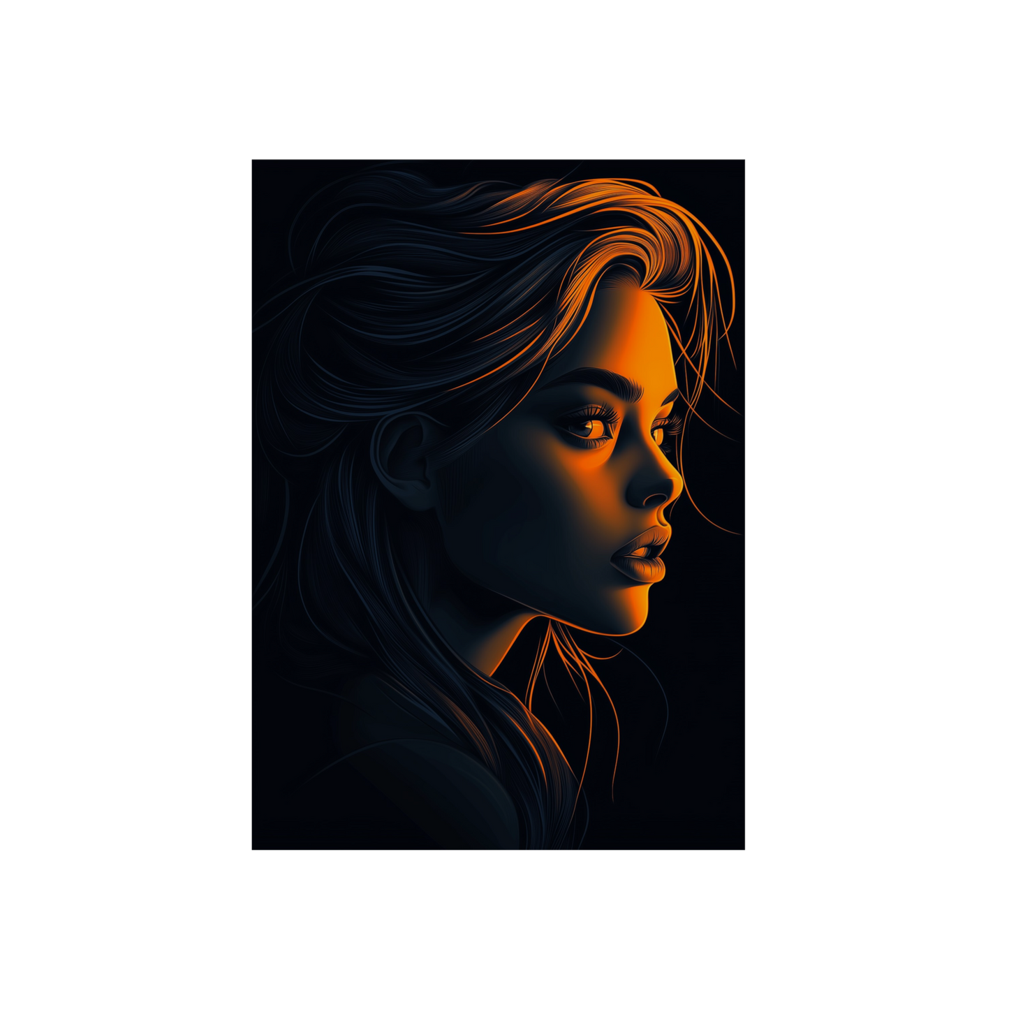 Amber Illumination: The Art of Contrast