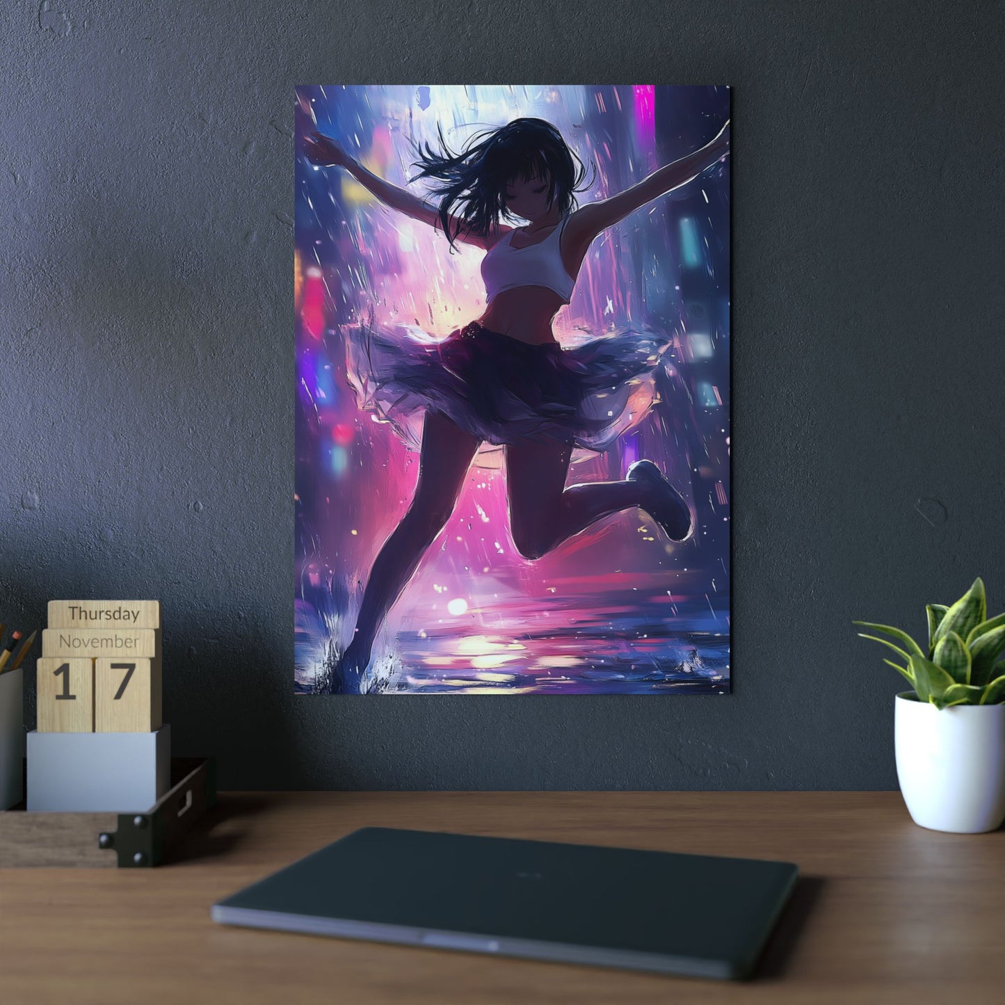 Rainfall Glow: The Joy Within