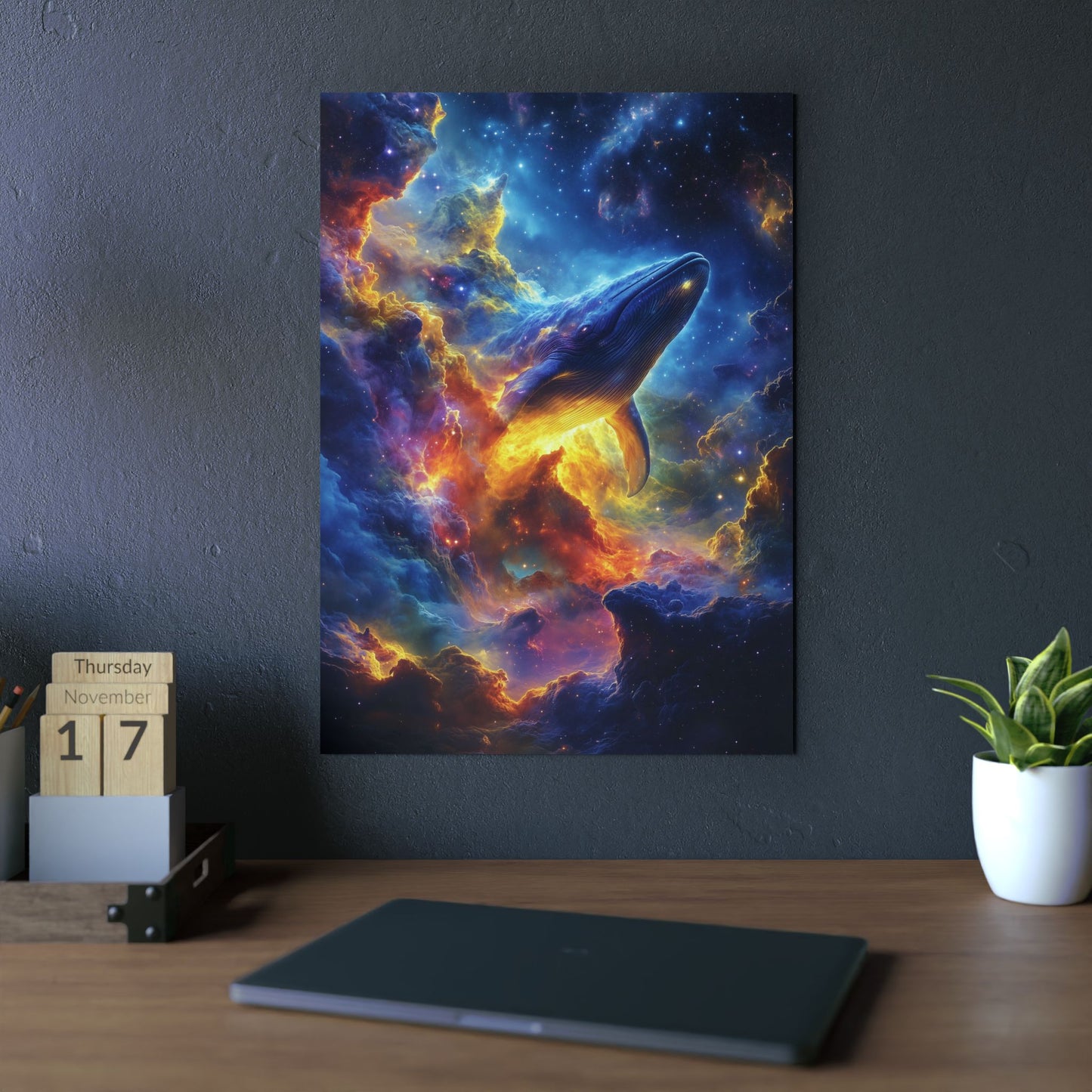 Celestial Whale of the Cosmic Abyss