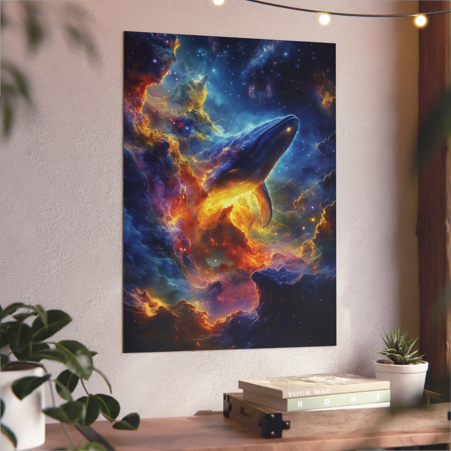 Celestial Whale of the Cosmic Abyss
