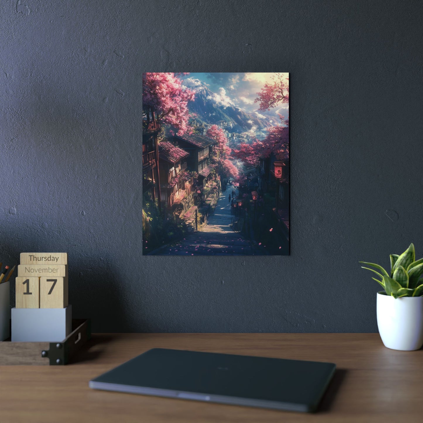 Mountain Glow: The Sakura Haven