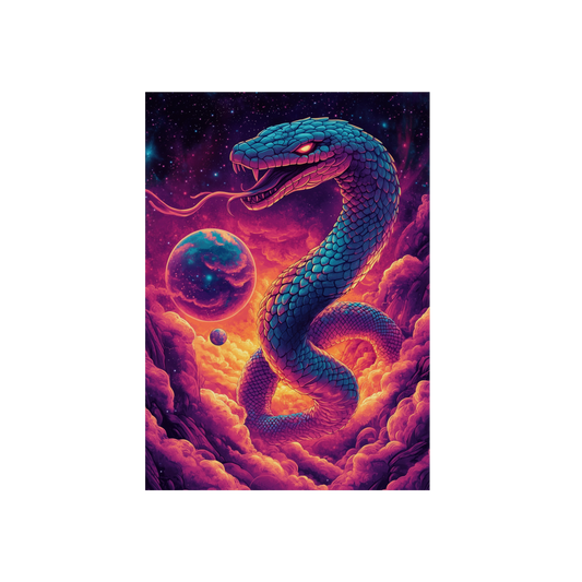 Cosmic Serpent of the Stellar Abyss