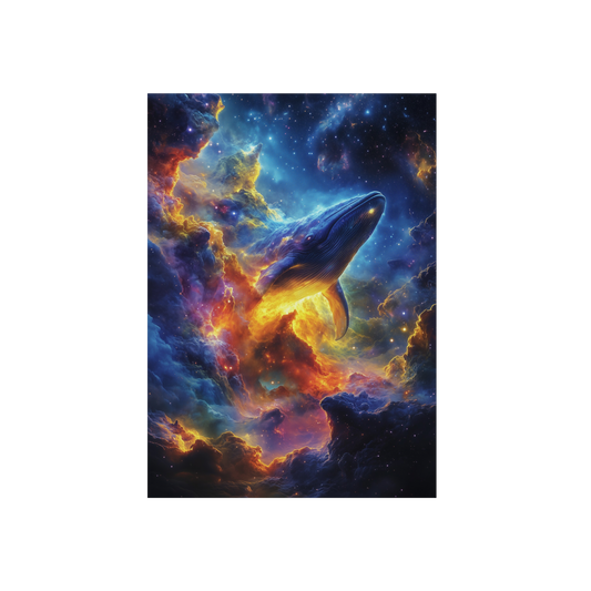 Celestial Whale of the Cosmic Abyss