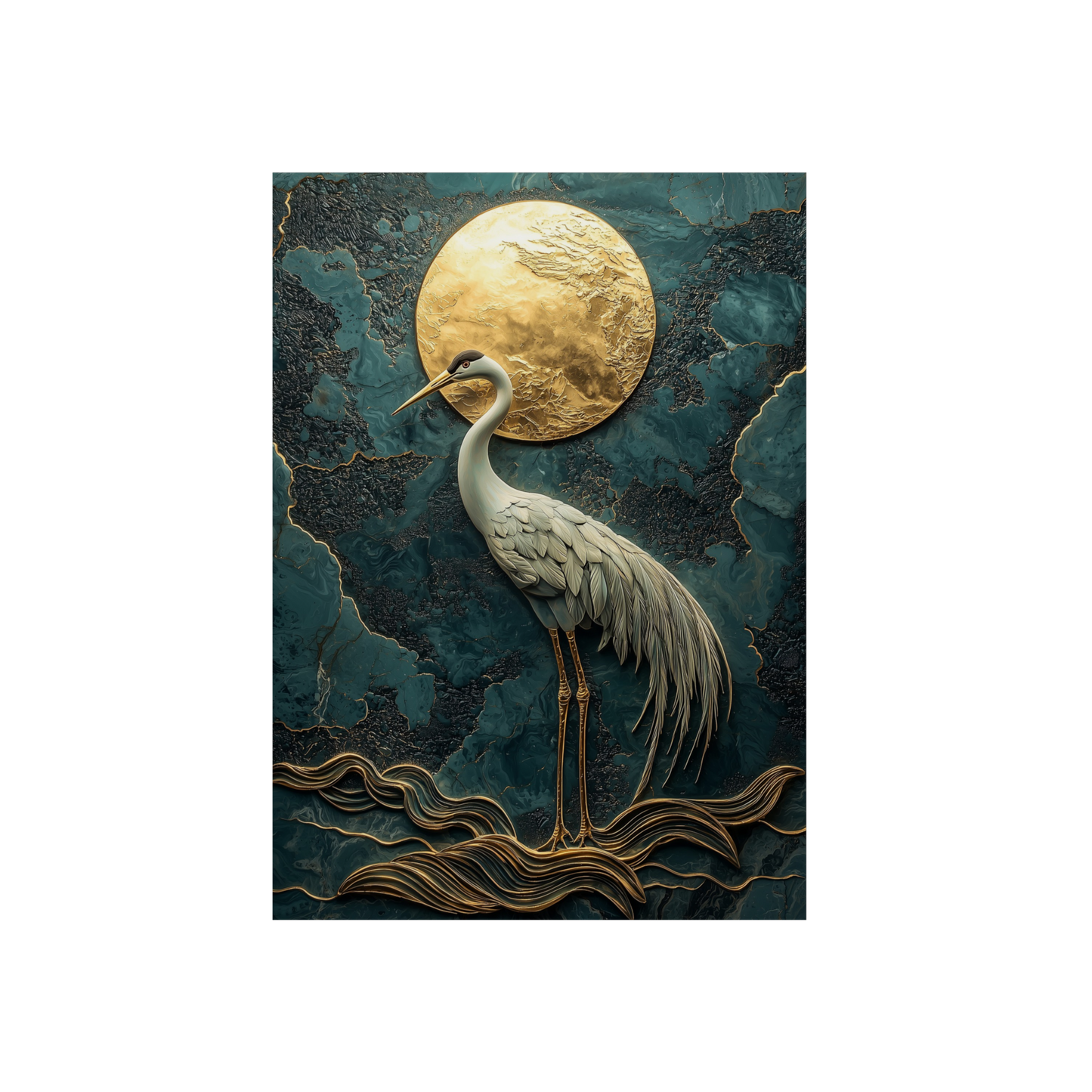 Crane of the Golden Moon