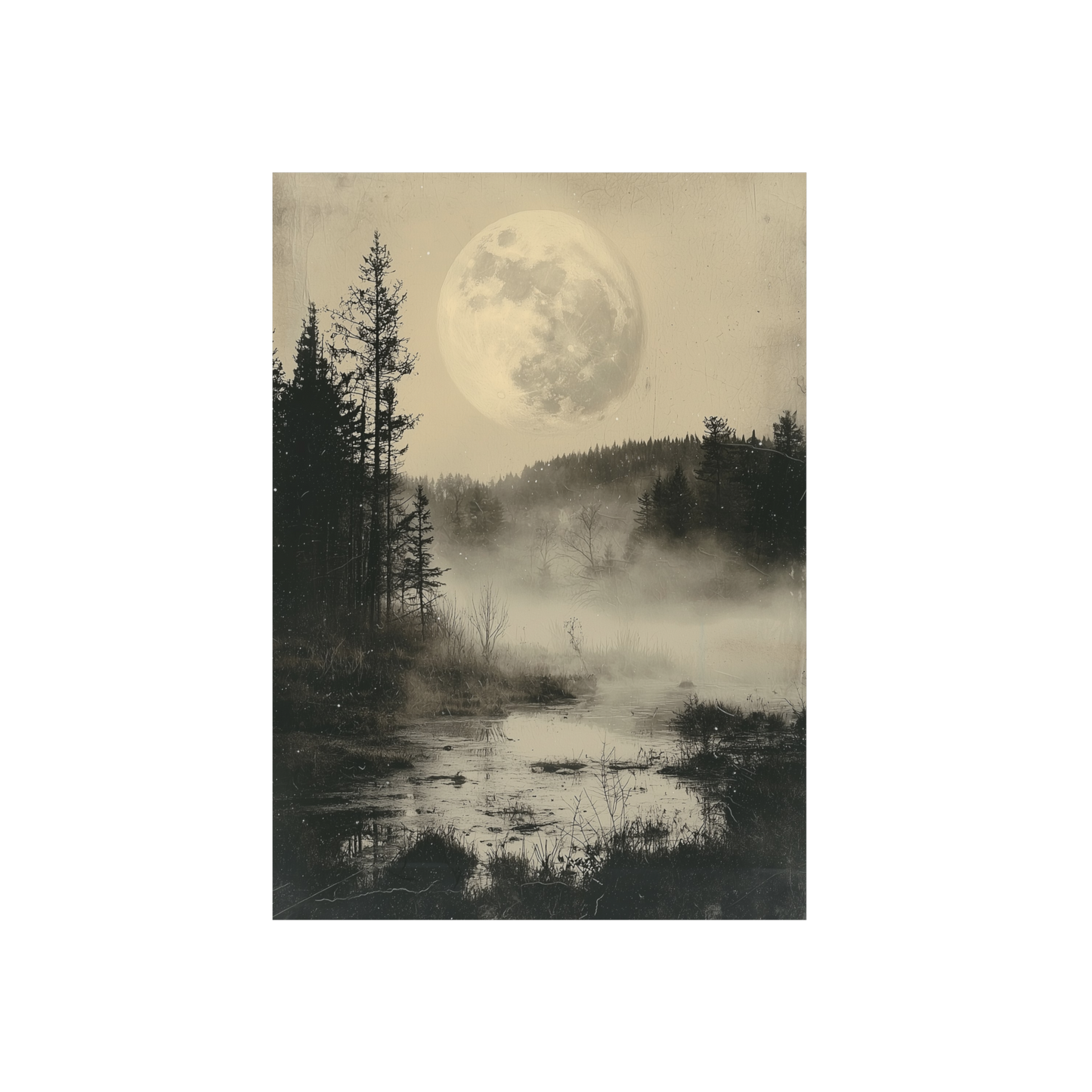 Moonlit Fog of the Forgotten Lands