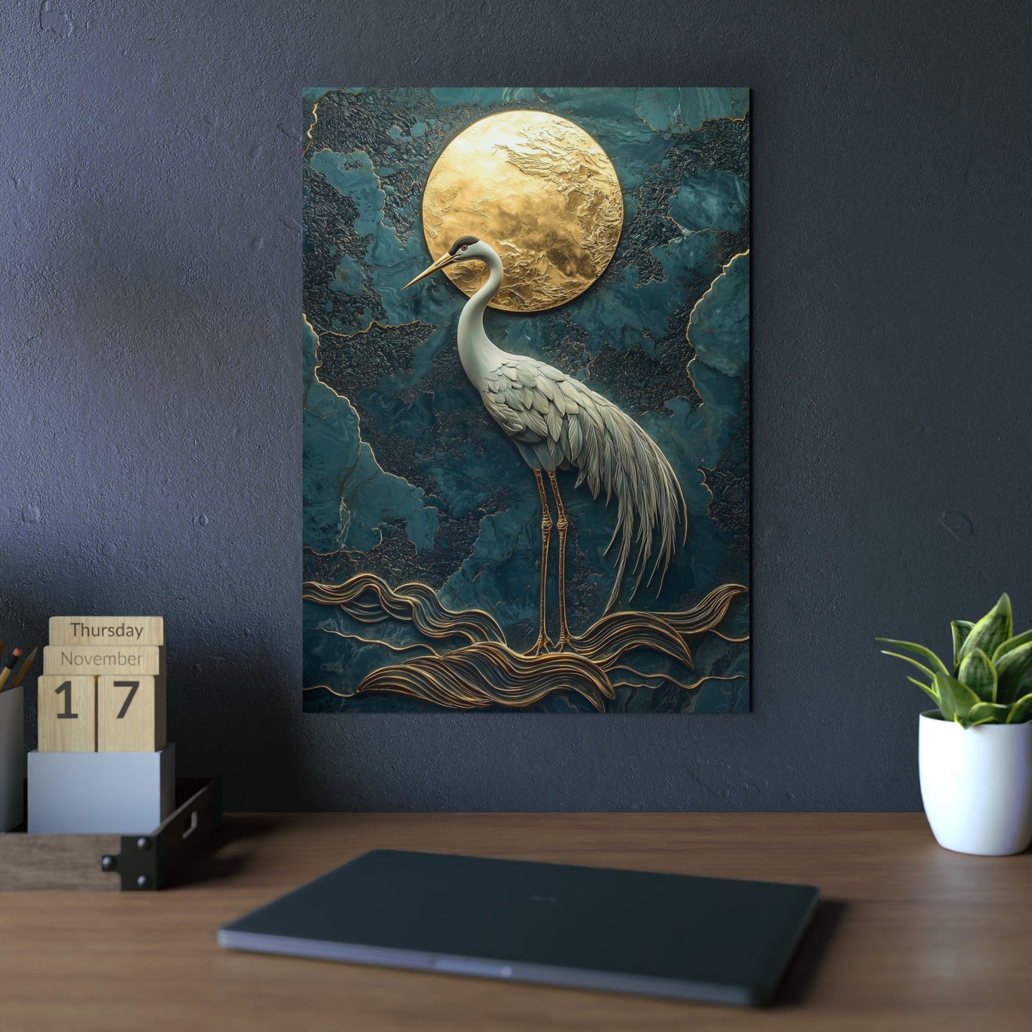 Crane of the Golden Moon